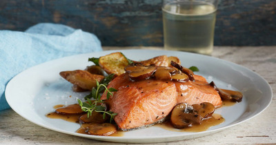 Alaskan Sockeye Salmon with Marsala Wine Sauce – A Flavorful Italian-Inspired Dish