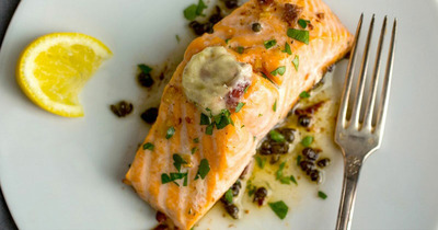 How to make delicious and authentic sockeye salmon with lemon butter sauce