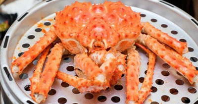 How to make exquisite steamed King Crab with beer